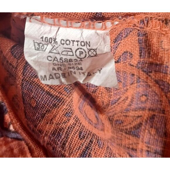 Beyond Capri Made in Italy 100% Cotton Gauze Dusty Rose Tunic Women's One Size - Picture 6 of 6